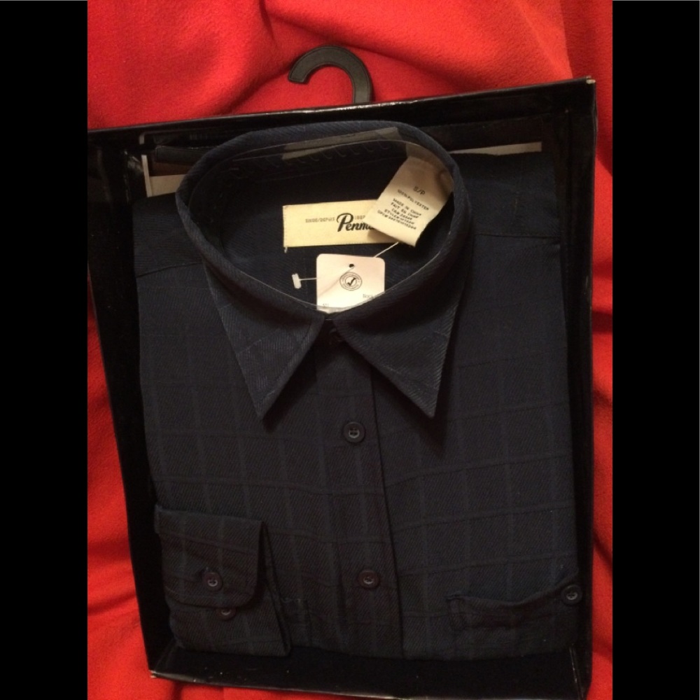 BLACK DRESS SHIRT-NWT
